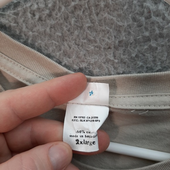 Bacardi Oakheart Shirt Adult 2XL XXL Tan College Tee Party University Bartender - Picture 8 of 10